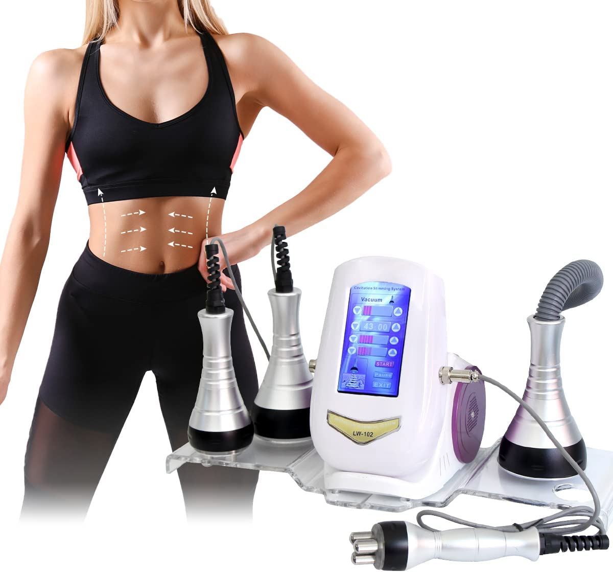 Beauty Massage Tool, FAZJEUNE Multifunctional 4 in 1 Body Facial Beauty Massage Tools Home Use